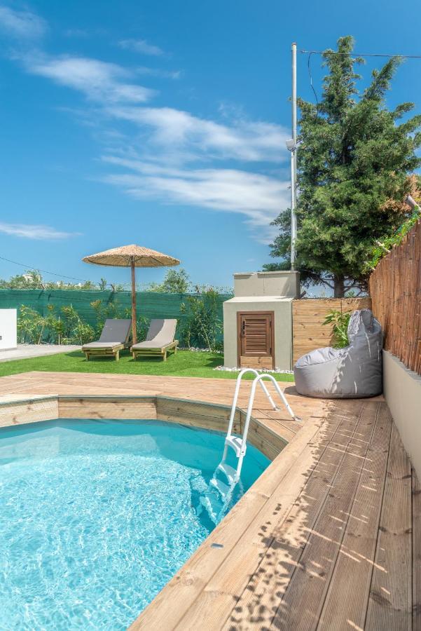 Cozy House With Pool Near Beach Gazi Dış mekan fotoğraf