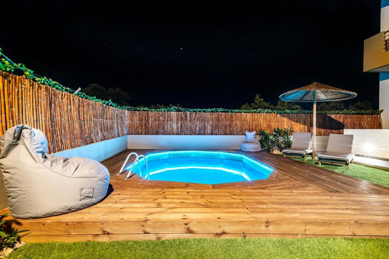 Cozy House With Pool Near Beach Gazi Dış mekan fotoğraf