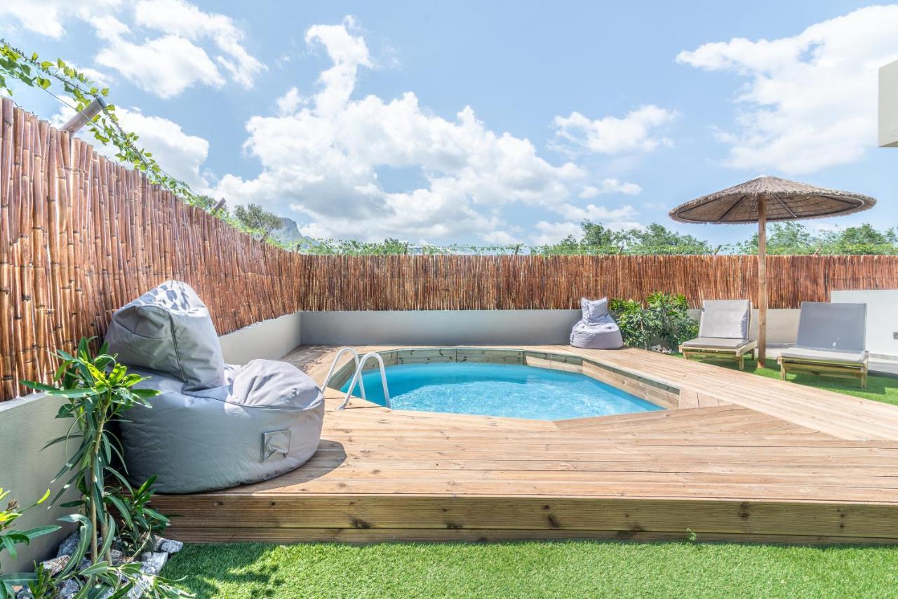 Cozy House With Pool Near Beach Gazi Dış mekan fotoğraf